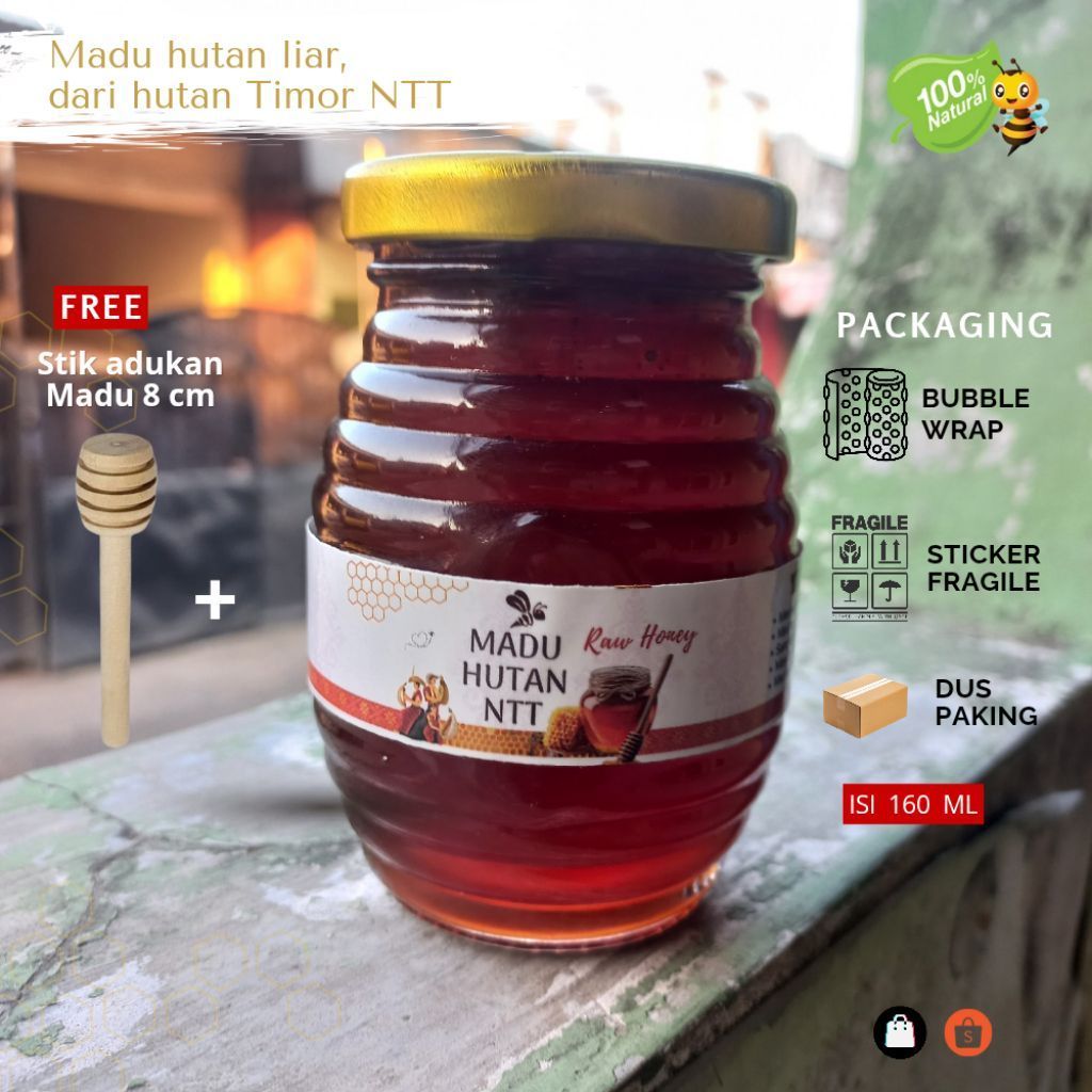 Madu hutan liar asli  dari timor ntt - Madu hutan liar timor, NTT - Raw Honey