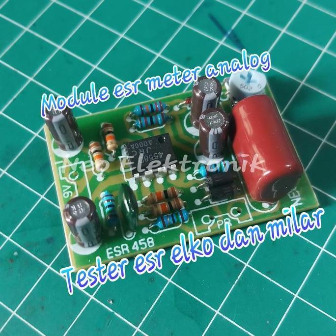 KIT ESR METER ANALOG MODUL ESR METER ANALOG