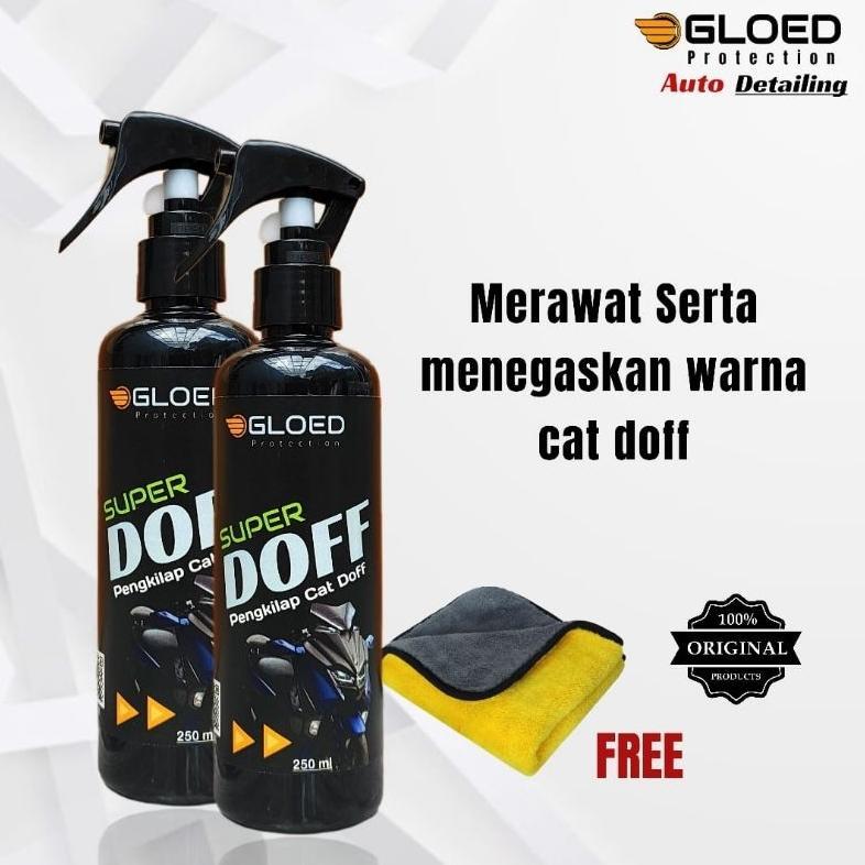[ROZAK] Gloed Super Doff/ Pengkilap body motor Doff Nano coating wax poles