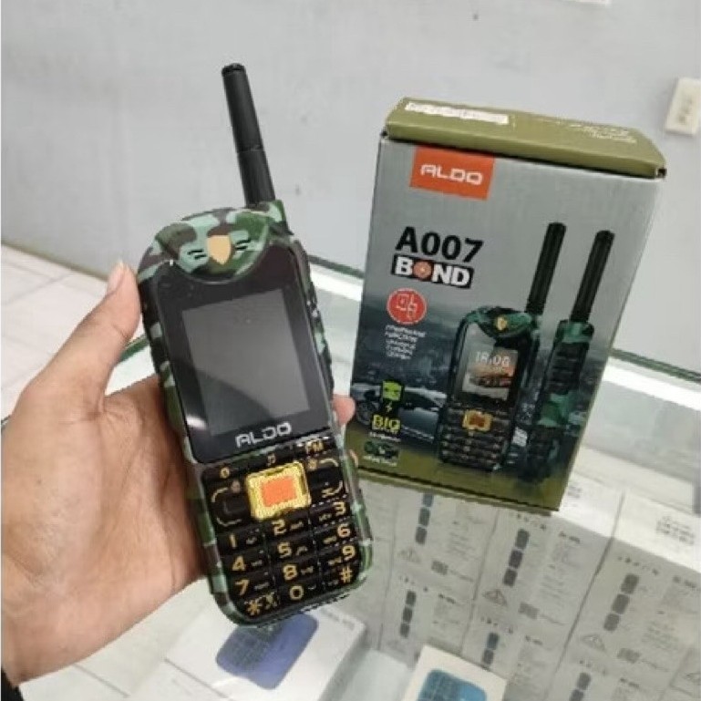 ALDO A007 BOND HT - DUAL SIM - SPEAKER BESAR - IMEI TERDAFTAR (GARANSI RESMI)