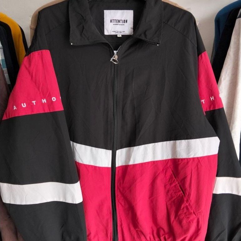 Colour Block Jacket ATTENTION