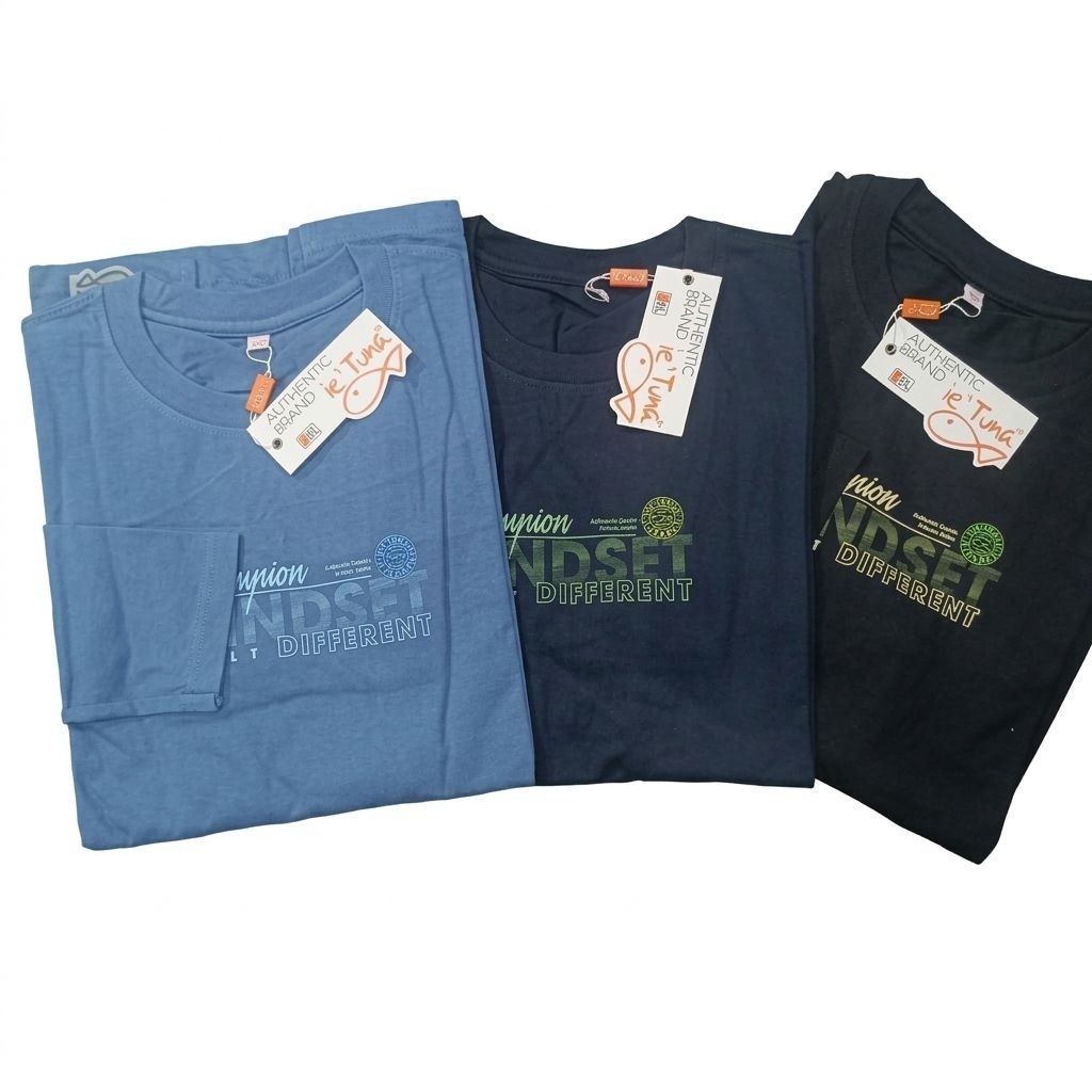 Kaos Ie Tuna lengan Panjang Original