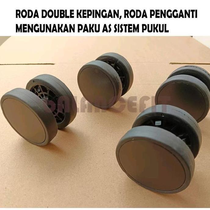 RODA KOPER DOUBLE WHEEL | RODA REPLACEMENT | RODA KOPER | RODA KARET