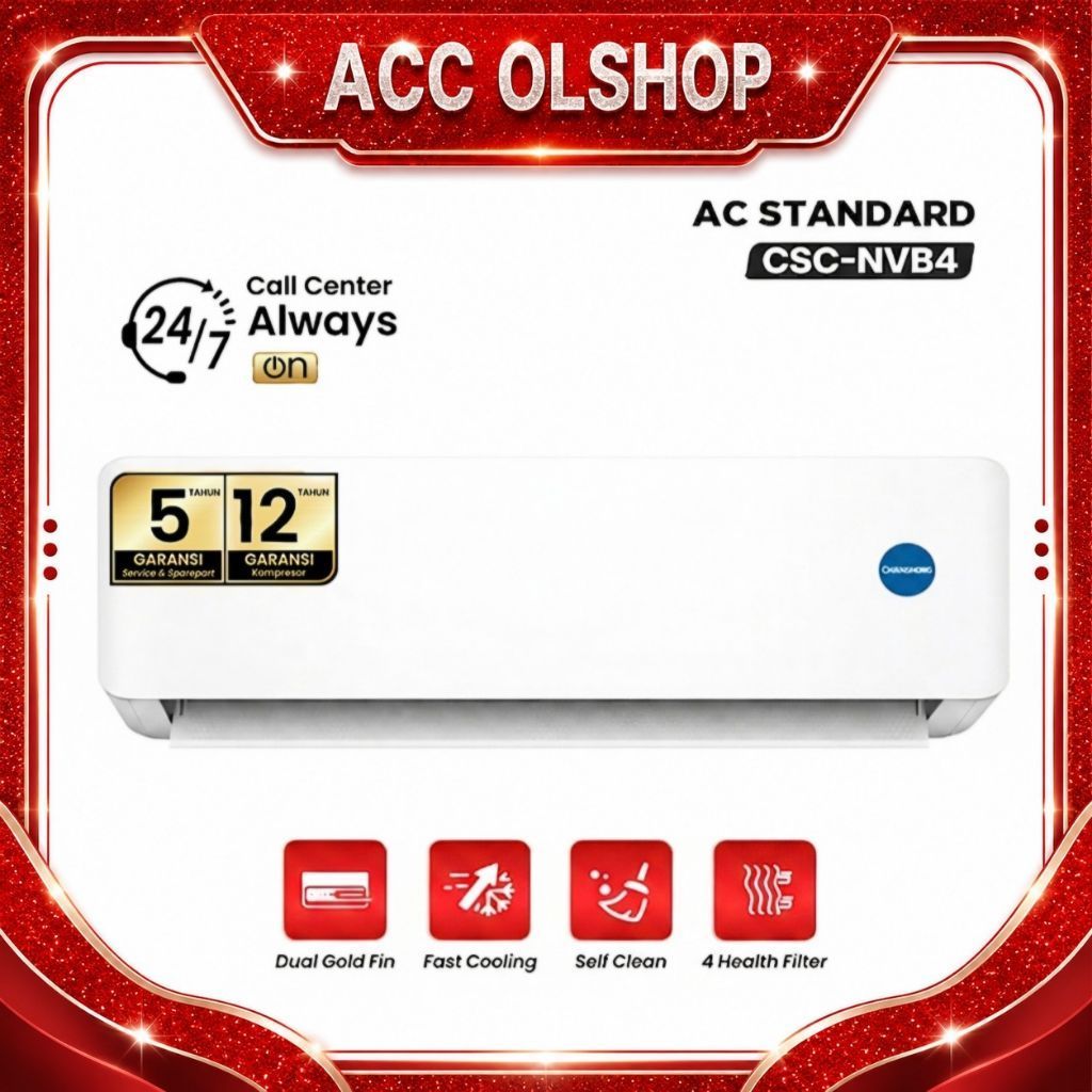 CHANGHONG CSC-09NVB4 AC 1 PK Standard R32 / Ac Changhong 1 PK Gold Fin / AC 1PK Changhong