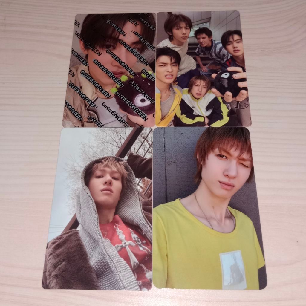 OFFICIAL PHOTOCARD CORTIS ALBUM GREENGREEN SEONGHYEON SCRATCH ACAI GROUP CORTIS BALL TNT MARTIN POB 