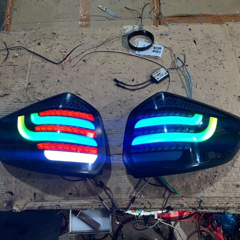 Stoplamp Custom 2 Bar RGB Suzuki ERTIGA Lama Smoke RGB BELANG