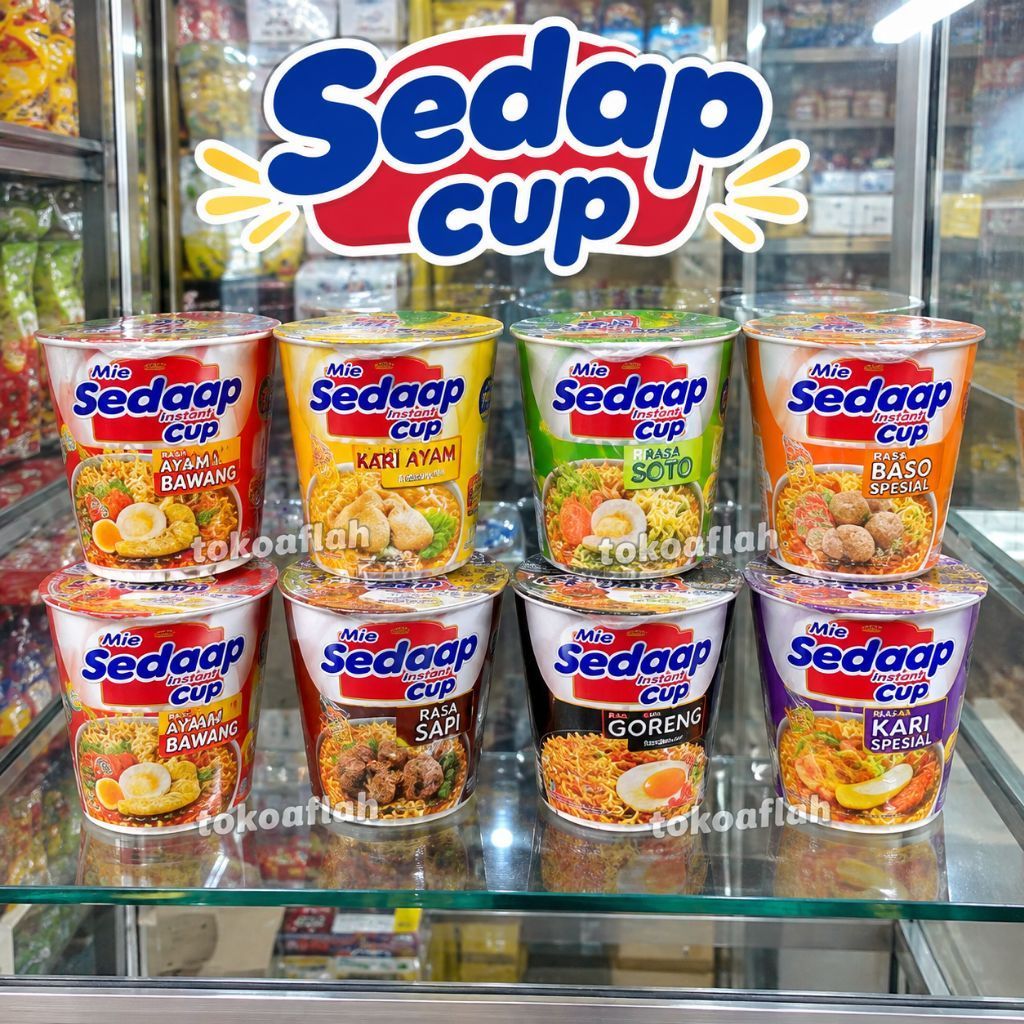 Mie Sedap Cup All Varian - Sedap Cup