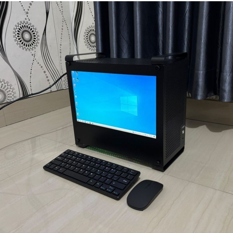 VMIX 2CH INPUT HDMI BUKAN SETTINGAN MJPG.VMIX PAKAI CASING VMIX MINI PORTABEL+LCD 14” READY 1 SAJA