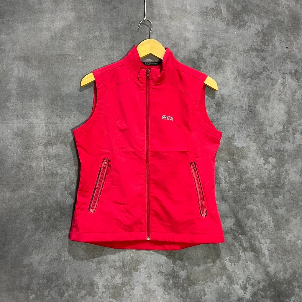 Vest eco outdoor pink original second preloved 262 murah