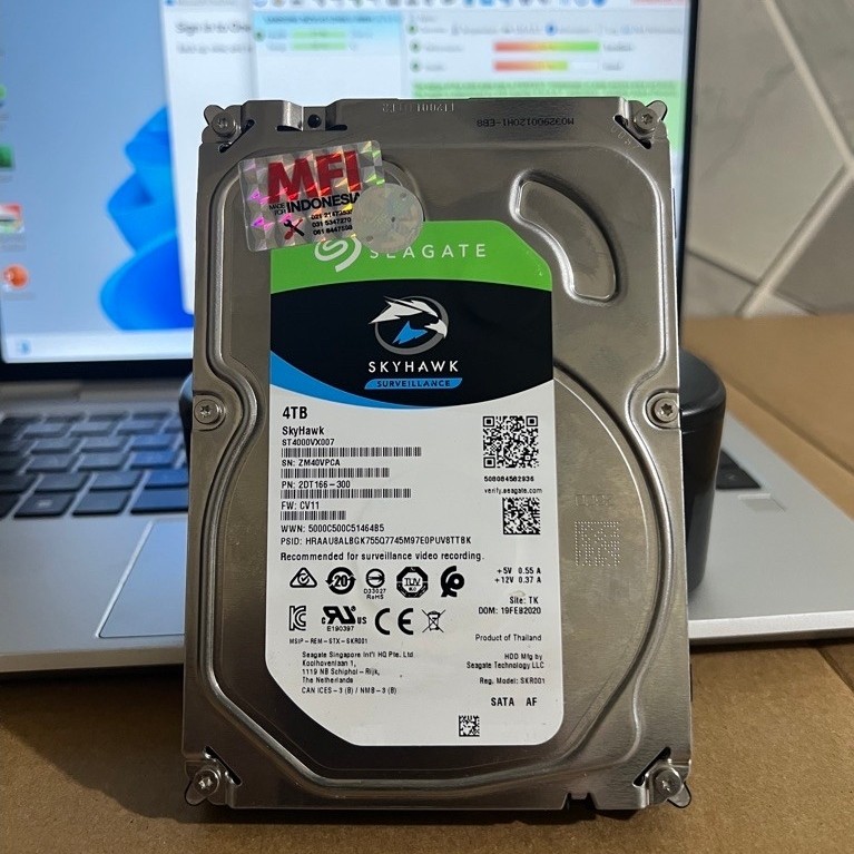 HDD SEAGATE SKYHAWK 4TB MFI SENTINEAL 88%