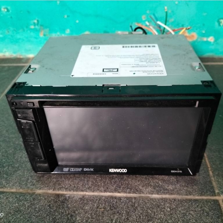 Double din Head Unit KENWOOD DDX315 second normal Head unit mobil