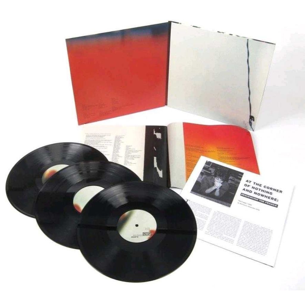 Vinyl Nine Inch Nails Fragile 3LP +2 Track NIN Definitive The LP cd dvd ep lp single mix remix dub d