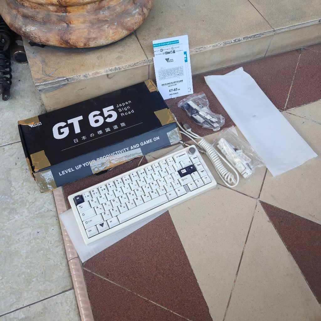 Keyboard GT 65 Japan Road Sign VortexSeries GT65 Mechanical Gaming Vortex Series Second Bekas Seken 