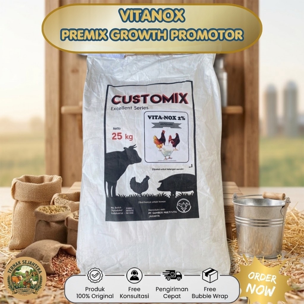 [ 1 SAK ] VITANOX PREMIX GROWTH PROMOTER