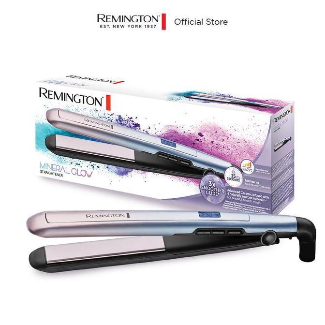 Remington Catokan Pelurus Rambut Mineral Glow S5408