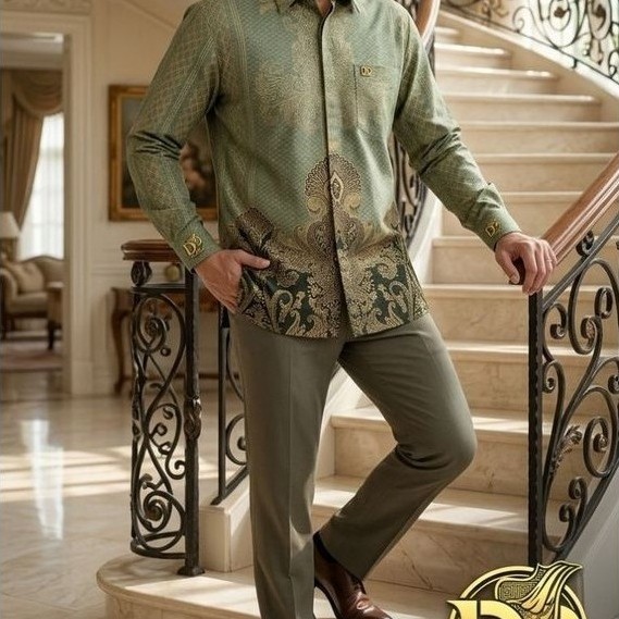 DP0041 BATIK REGULER DOBBY PREMIUM LAPIS TRIKOT