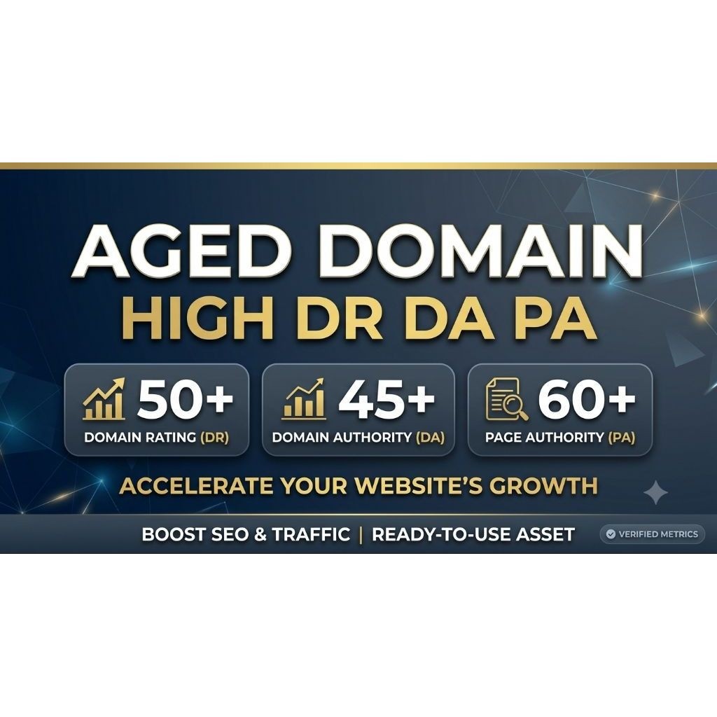 Jual Aged Domain High DR DA PA
