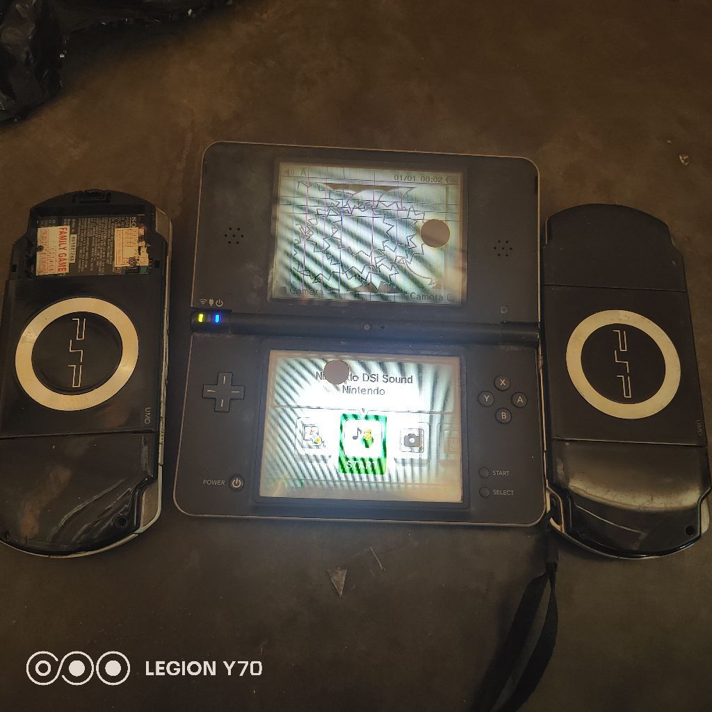 Nintendo dsi xl dan 2 psp bahan minusan