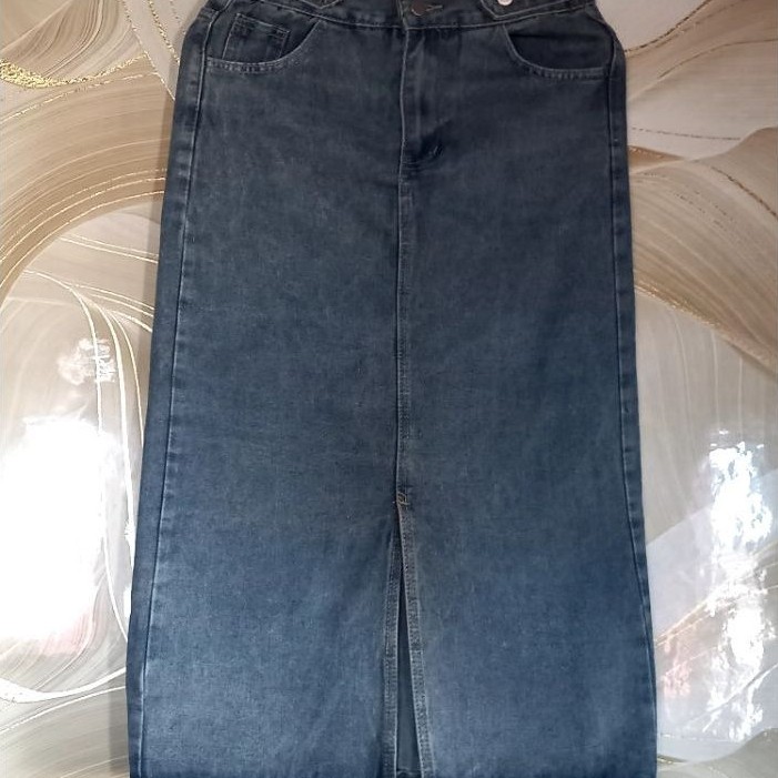 (Preloved) Rok Span Jeans Denim