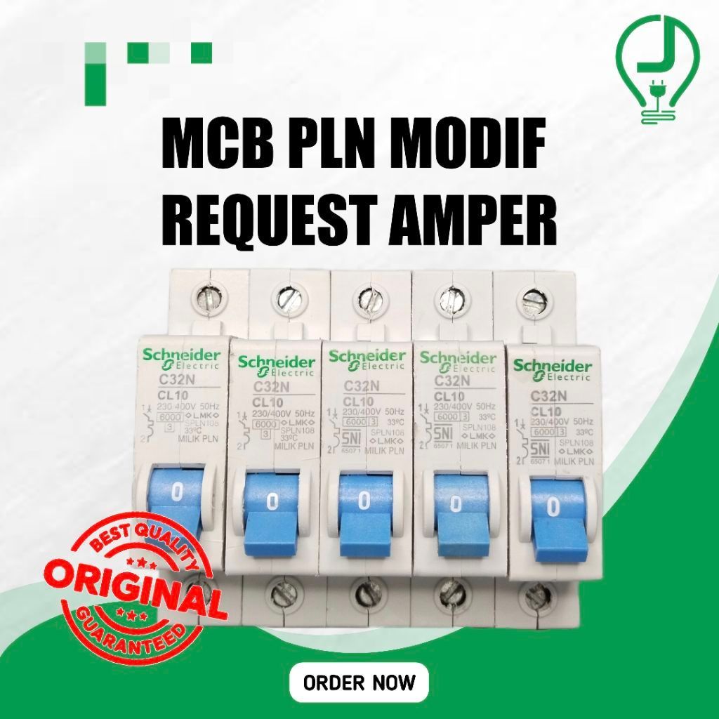 MCB PLN C32N MODIF BISA REQUEST AMPER 2A - 63A