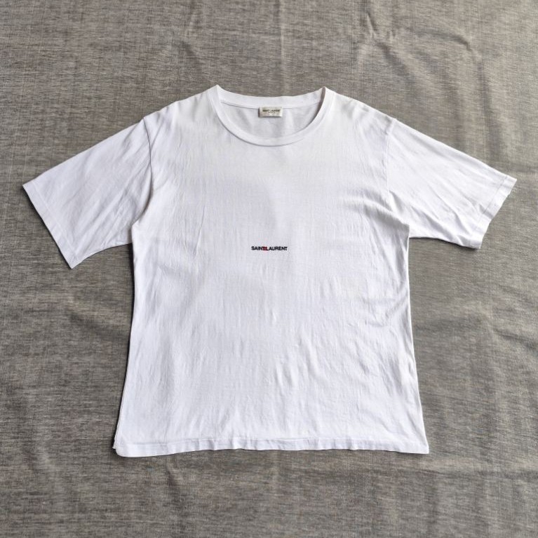 Kaos Saint Laurent Rive gauche T-shirt size M (63x50)