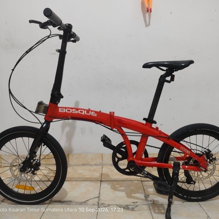 Sepeda Lipat Ecosmo Bosque Baim Paula Edition by Element (bekas pakai)