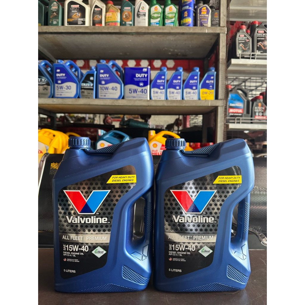 Oli Valvoline All Fleet Premium Diesel SAE 15w-40 Kemasan 5Lt