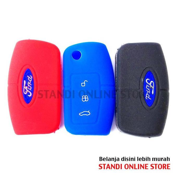 Bwm- Kondom Kunci Silikon Remote Keyshirt Ford Fiesta