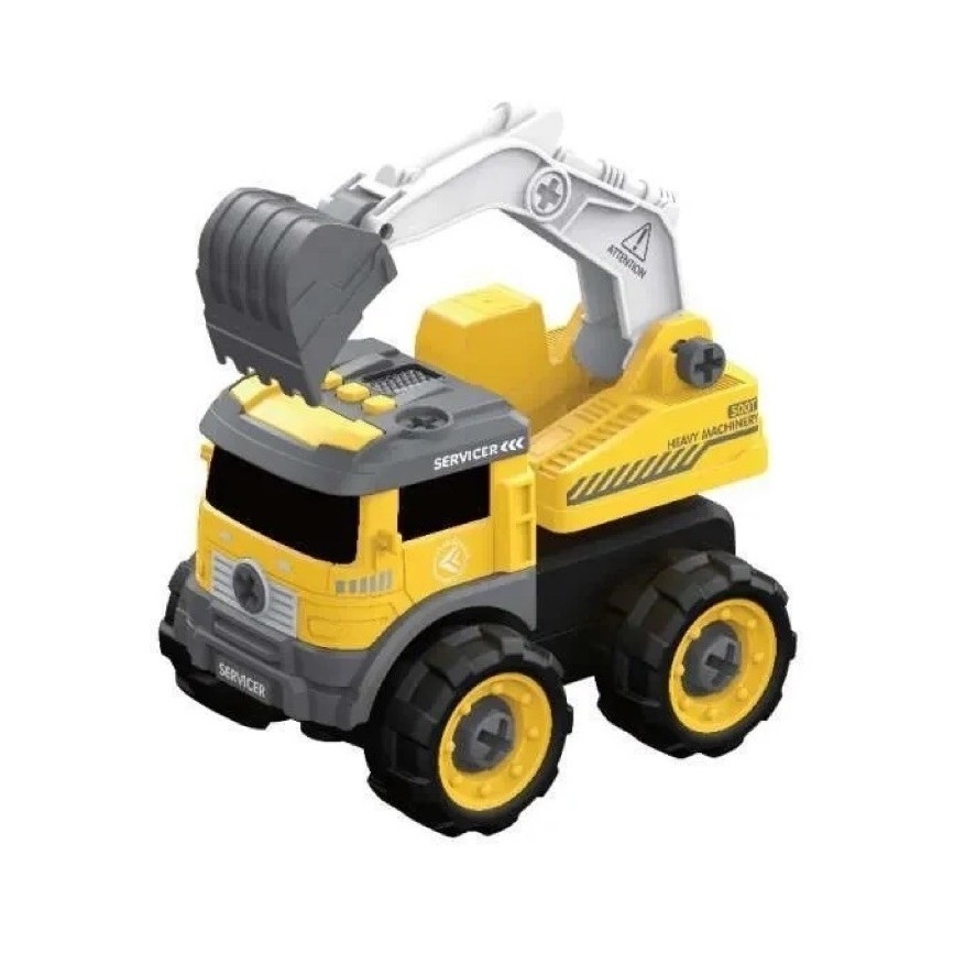 Okiedog Remote Control DIY - Transform Excavator preloved great conditions