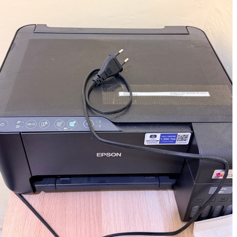 Printer Epson L3250 Print Scan Copy Wifi Bekas