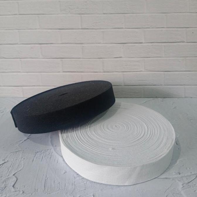 Sewing- Karet Elastis Hitam 2.5Cm / 1"