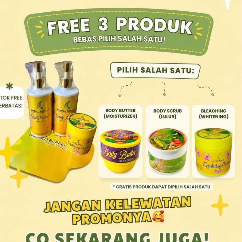 BIMBALO - PAKET BIMBALO UNTUK MENCERAHKAN KULIT