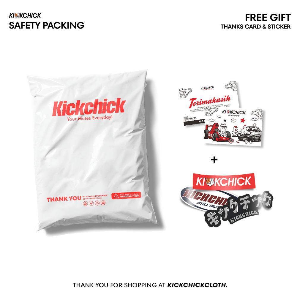 Diskon Kickchick Crewneck Nibble Steel Blue | Sweater Unisex | Outerwear Lengan Panjang | Kc-Cn134