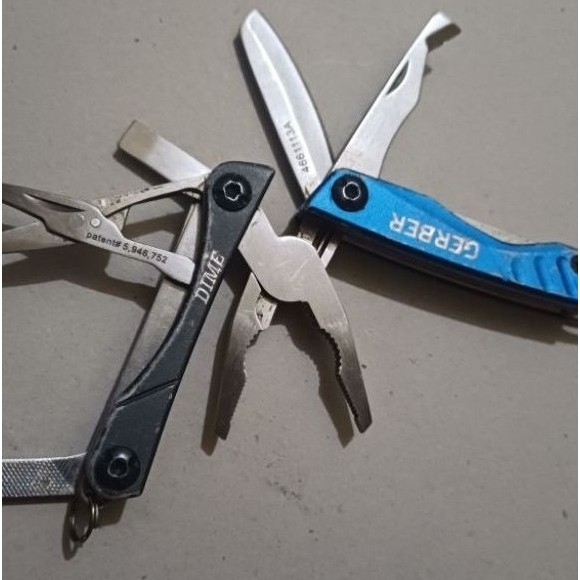 Gerber Dime Micro Multi-Tool Keychain EDC 12 Tools Terawat Baik
