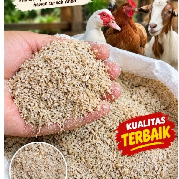 dedak padi halus untuk unggas