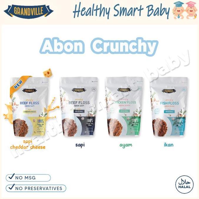 Grandville Abon Crunchy | Abon Grandville | Abon Sapi | Abon Ayam | Abon Bayi