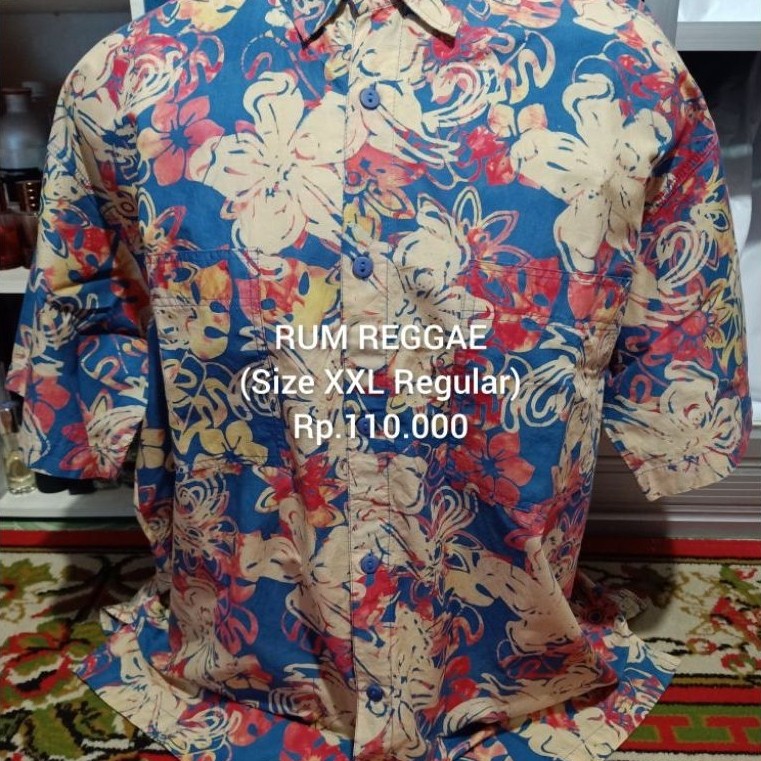 Kemeja Batik RUM REGGAE OriginaL