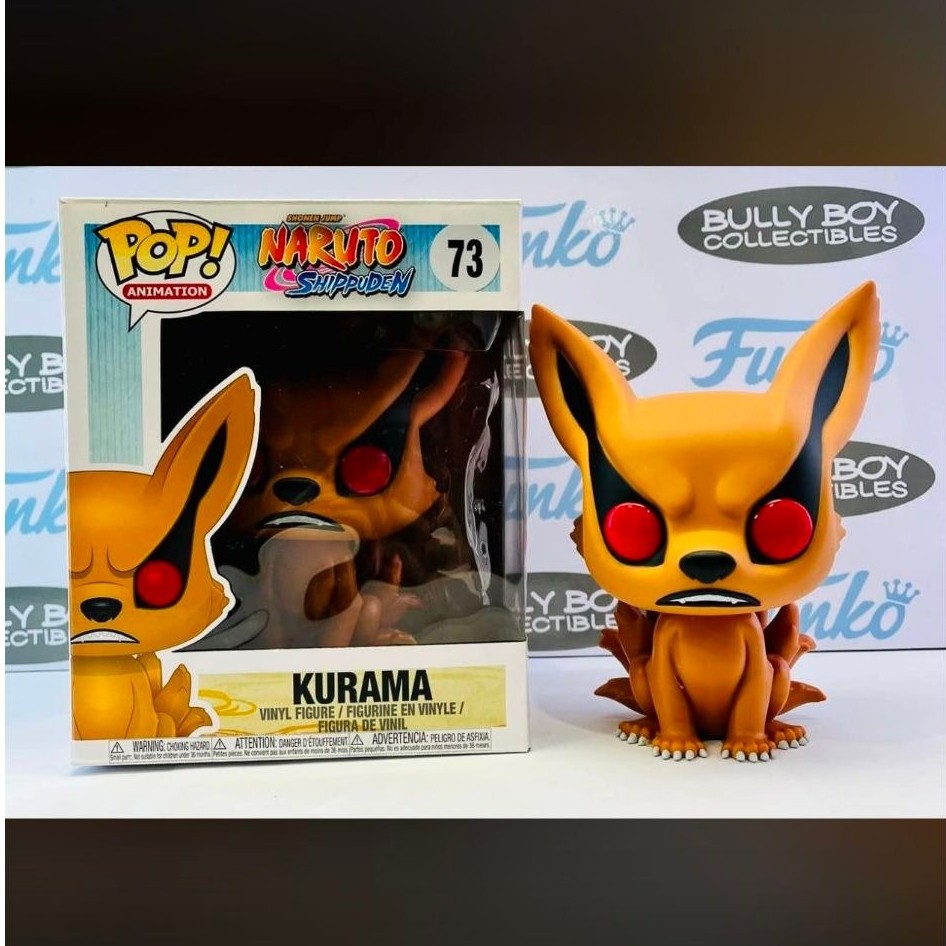 FUNKO POP 73 KURAMA NARUTO SHIPPUDEN ORIGINAL FIGURE