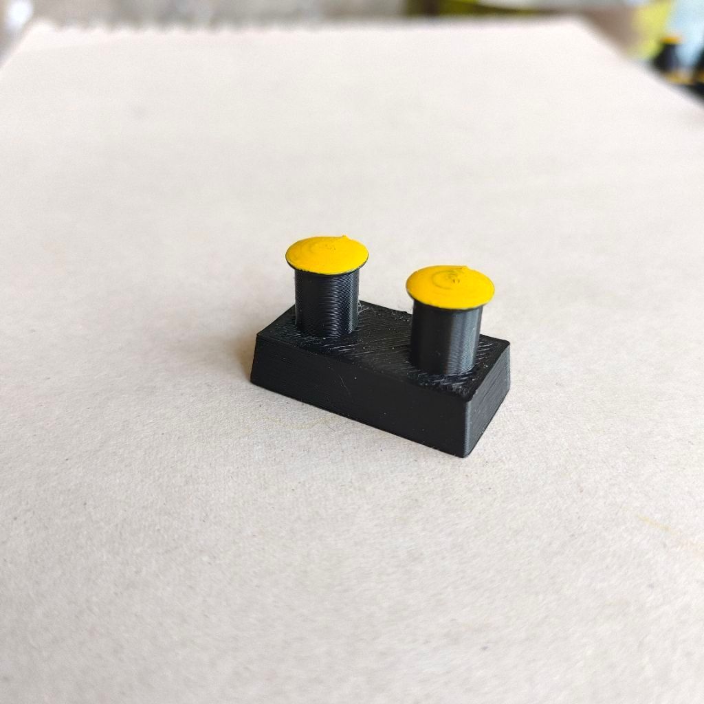 Miniatur Bollard Rc Boat Model 3