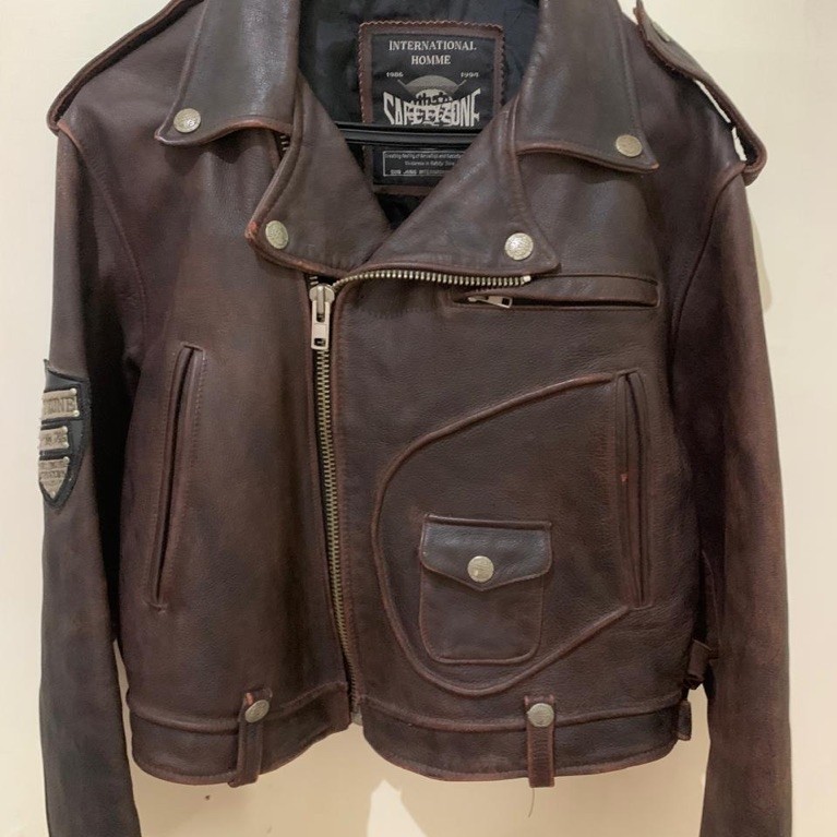 Dark Brown Leather Jacket