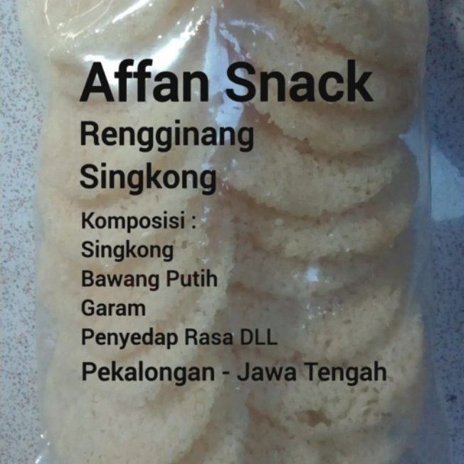 Rengginang Singkong