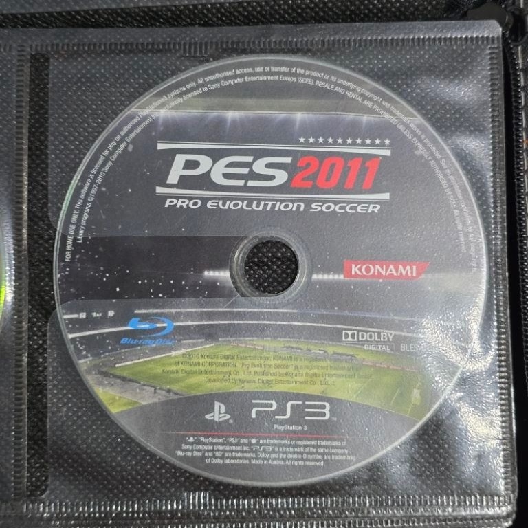 BD Kaset Game PS3 PES 2011 Pro Evolution Soccer 11