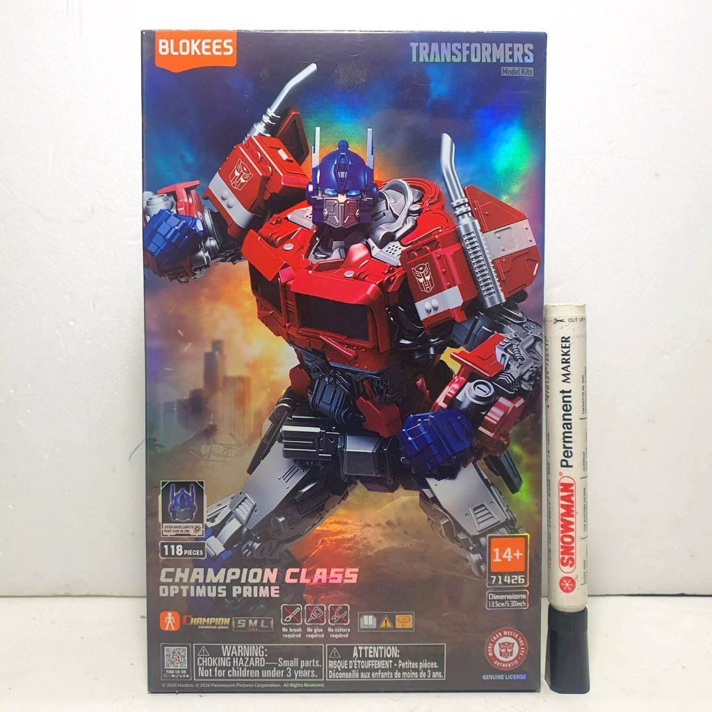 Mainan mokit blokees bulukeTransformers optimus prime cc26
Model kit

KBSwepGKA