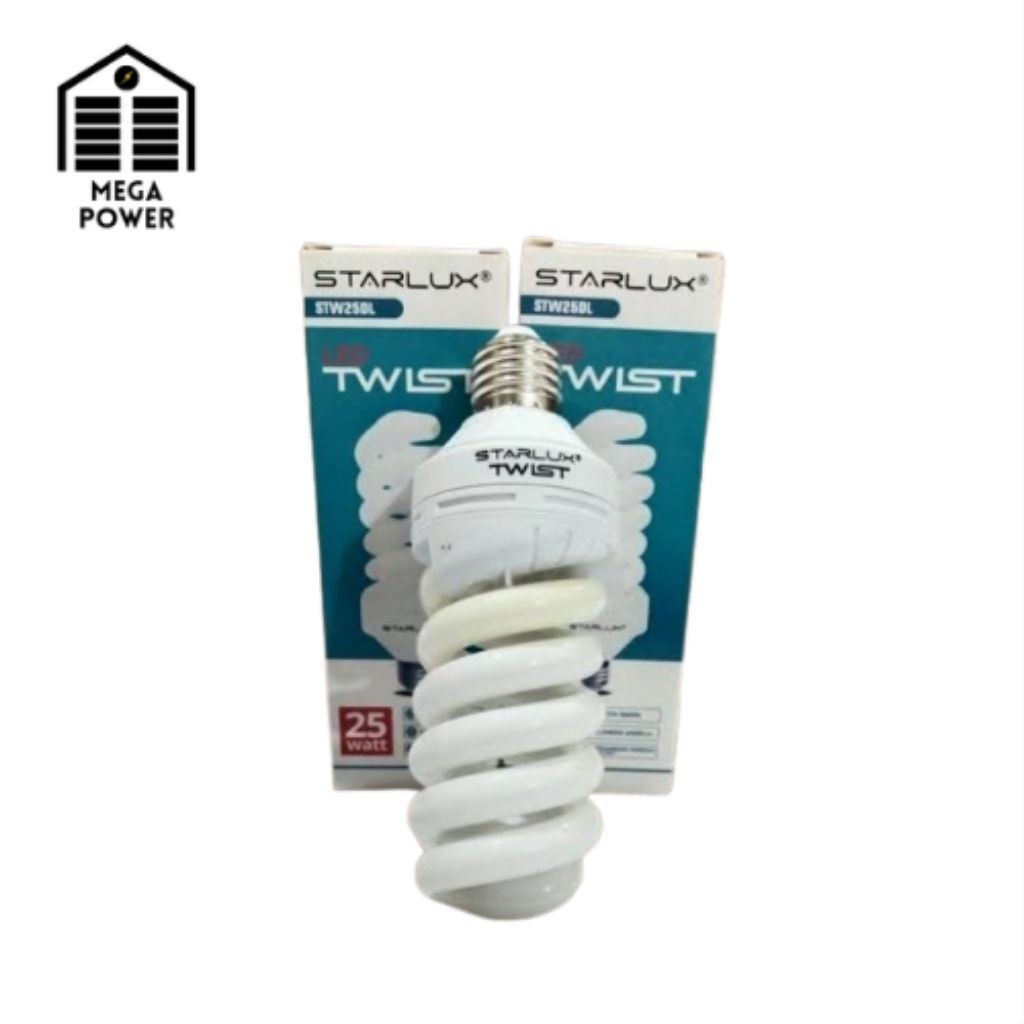 [HARGA PER PCS] LAMPU LED BOHLAM SPIRAL TORNADO TWIST STARLUX 25w 30w 50w