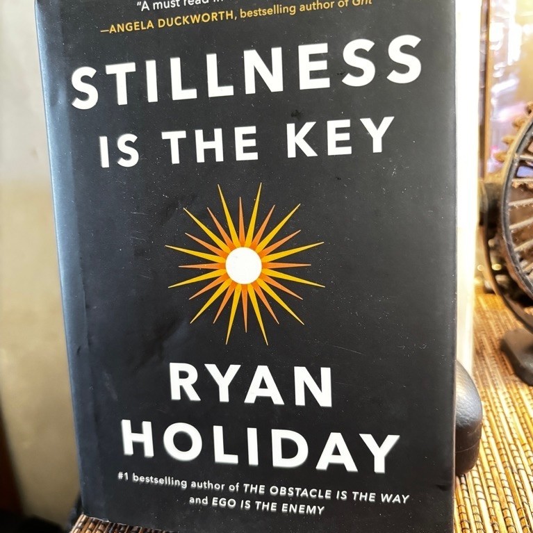 Buku Book Stillness is The Key by Ryan Holiday Hard Cover Preloved