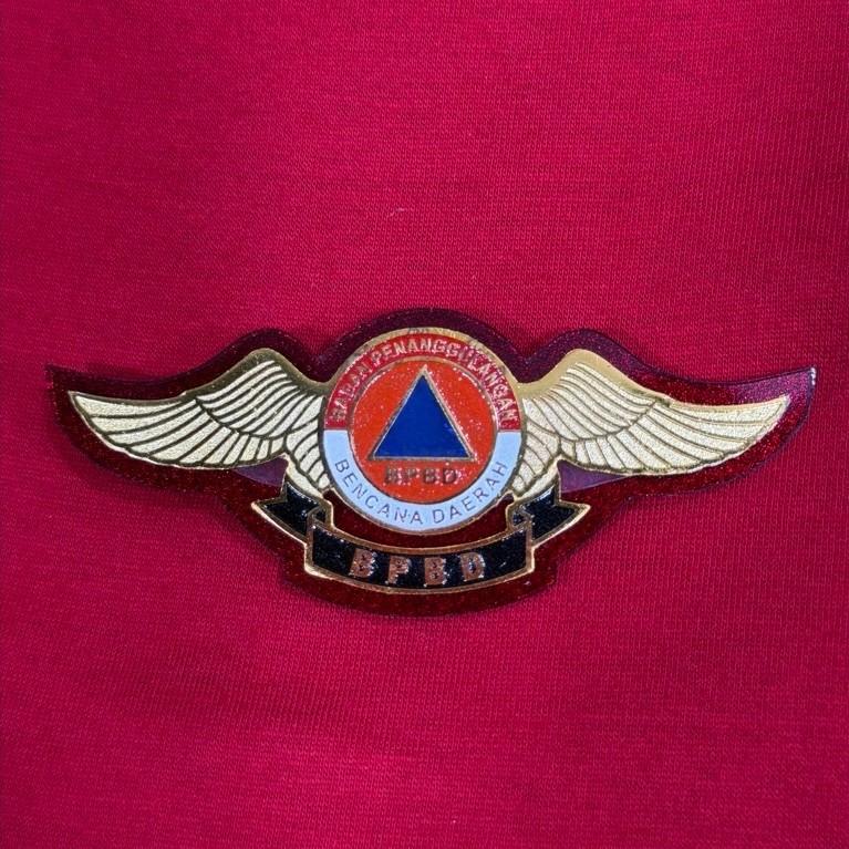 [New]Pin Lencana Wing BPBD - Lencana Kewenangan BPBD - Pin Wings BPBD - Wings BPBD