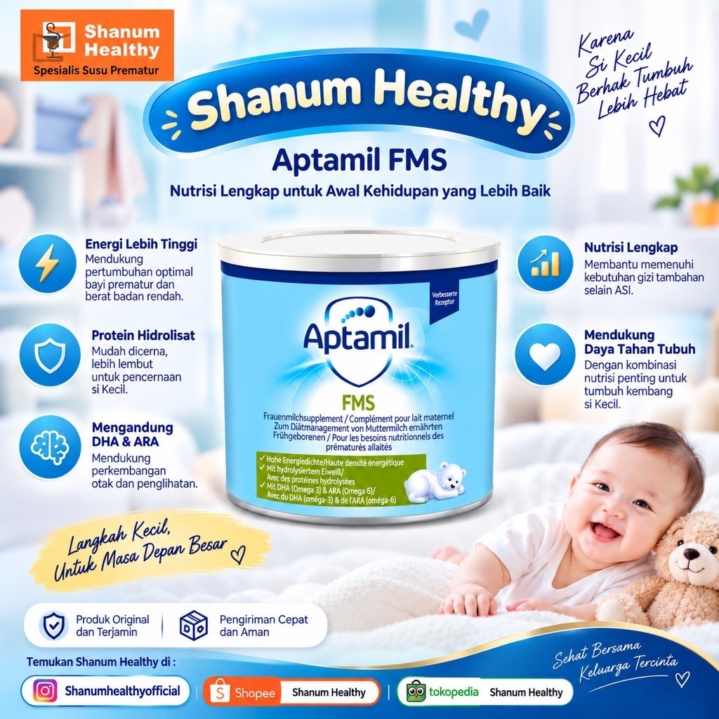 APTAMIL FMS (HMF) 200gr BAYI PREMATUR