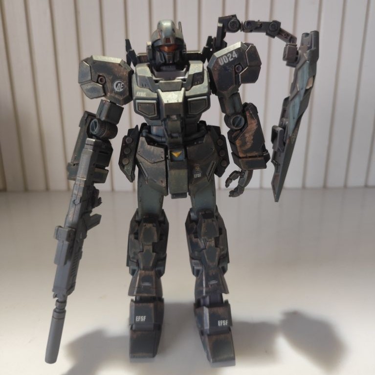 gundam mg jesta daban battle damage