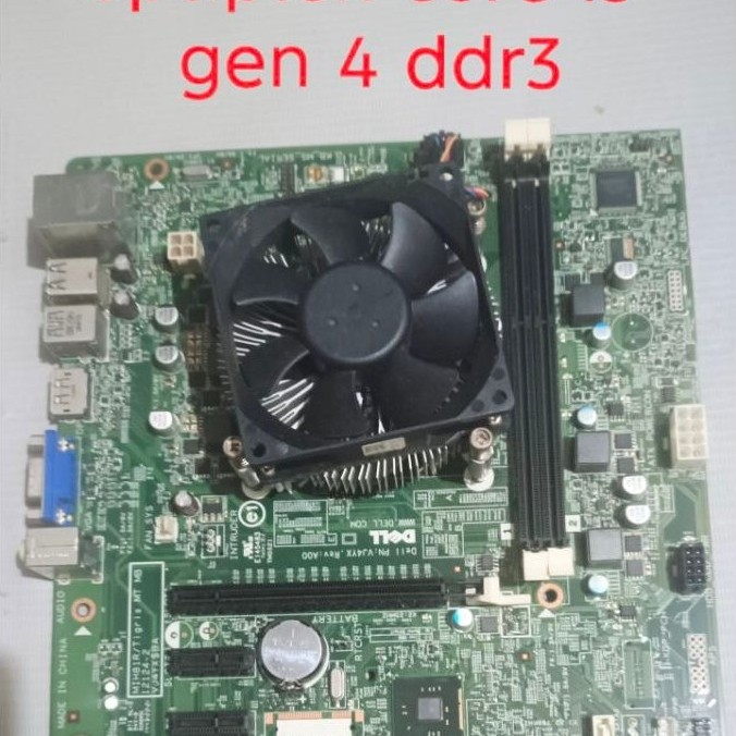 Motherboard H81 LGA 1150 dell OPTIPLEK core i3 gen4 ddr3