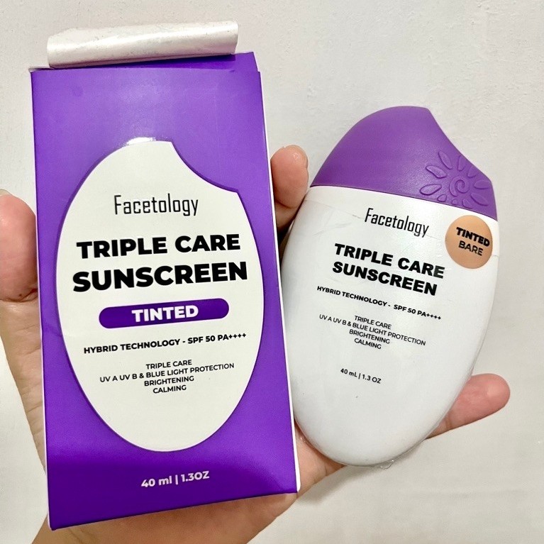 PRELOVED FACETOLOGY TINTED SUNSCREEN
